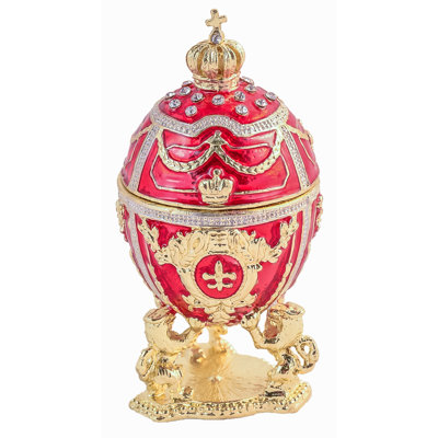 Faberge Metal Decorative Box