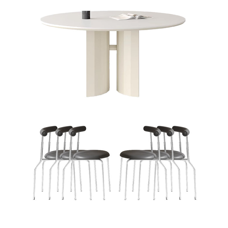 Table ronde French French, H 29,53 po x L 47,25 po x l 47,25 po