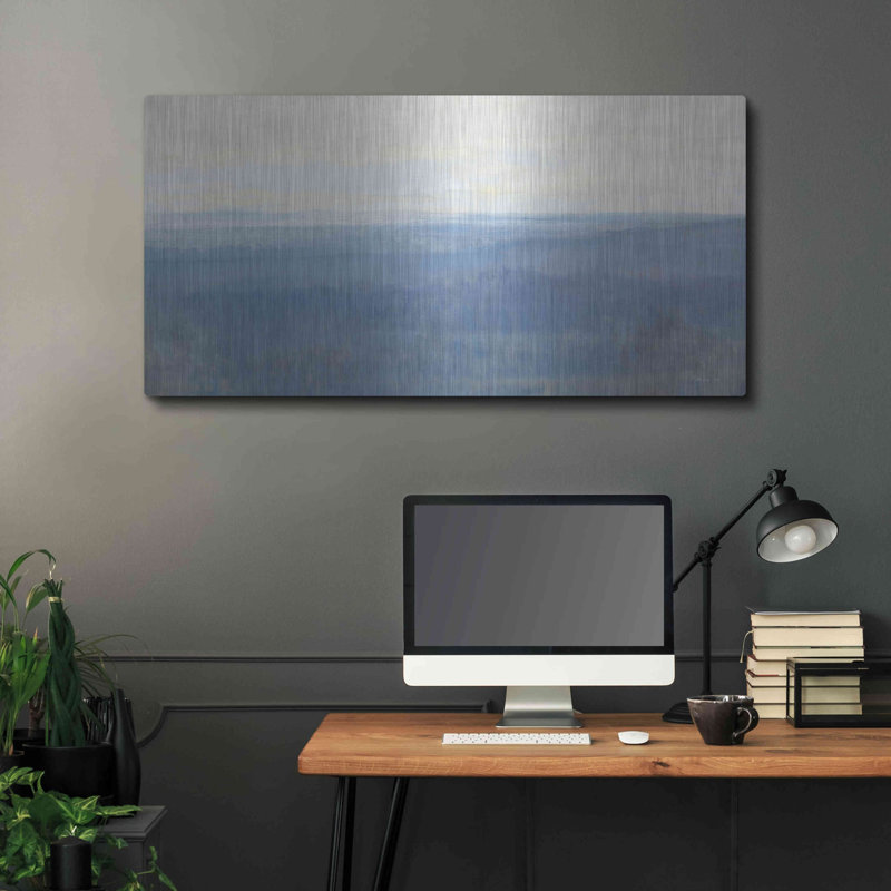 «Misty Overlook» par Stellar Design Studio, H 24 po x l 48 po