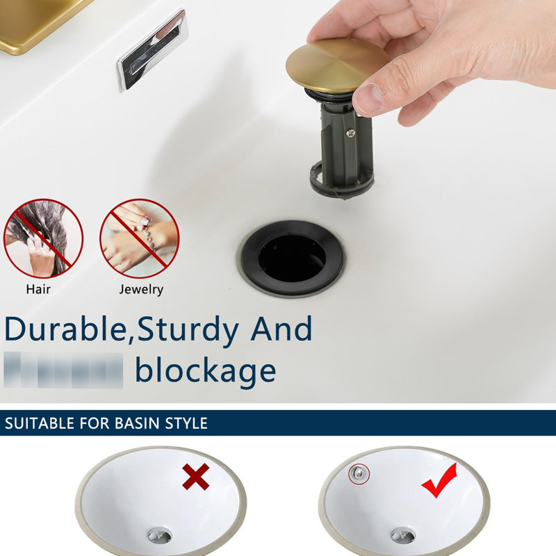 Robinet de salle de bain en or brossé, bec cascade, fixation sur le comptoir, robinet en céramique, robinet à cartouche, robinet latéral avec cascade, fixation sur le comptoir, une poignée