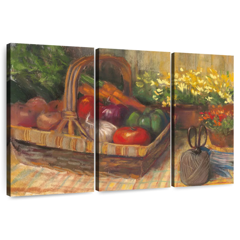 Yarlin Summer Produce, 20" H x 33" W