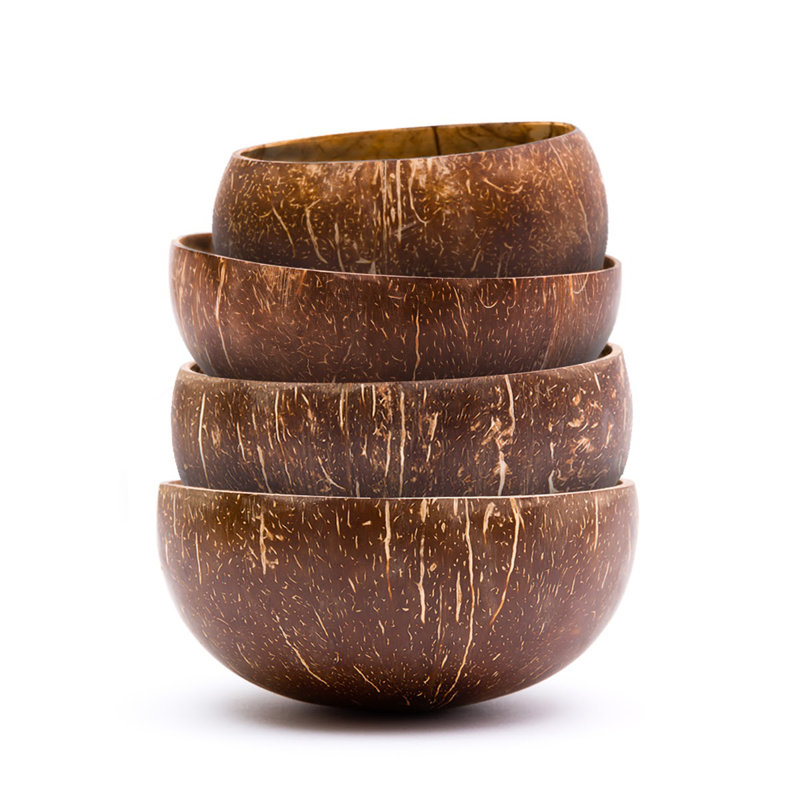 4 Piece Original Coconut Dining Bowl Set