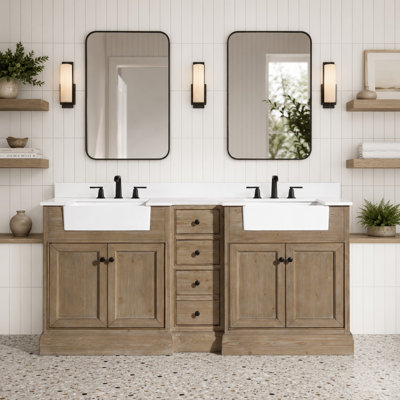 Ensemble de meuble-lavabo double 72 po Kelly