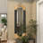 Adalaide Oval Wood Wall Mirror-651945537