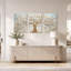 Ensemble de 3 impressions florales sur toile tendue à l'huile sur toile-129393470
