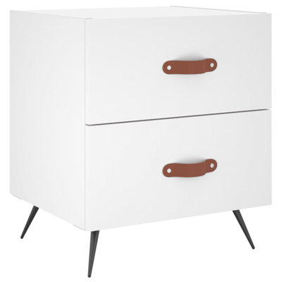 Hilaire 40cm W Iron Bedside Table