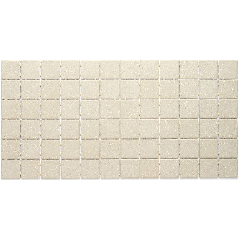 Dalton 12" x 24" Porcelain Mosaic Tile, Putty Speckle