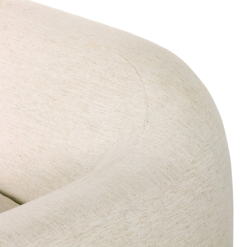 Phaedra Sofa - 90"-Crypton Nomad Snow