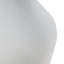 Lampe de table asymétrique en céramique grise voir ci-dessous