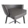 Azelio Swivel Upholstered Counter Stool with Metal Frame