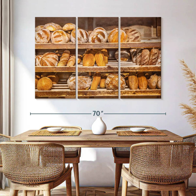 Yarlin Breakfast Bread Display, 24" H x 38" W