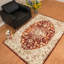 Tapis crème Randolph Medallion-23169900