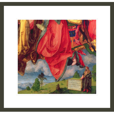 Le retable de la Landauer «All Saints Day» par Albrecht Dürer, impression giclée sur cadre