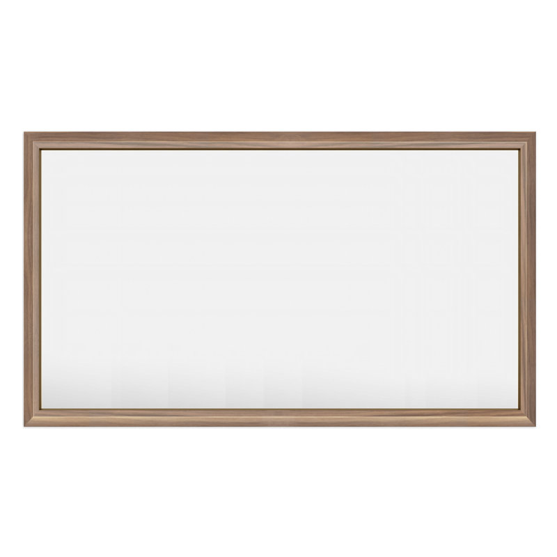 Miroir mural Amara, 72 po x 32 po, Bois brun foncé