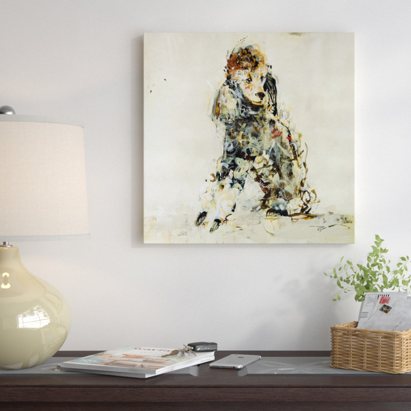 « coco » par julien spencer, reproduction de photo, H 26 po x l 26 po x P 1,5 po, Toile