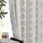 Paire de rideaux semi-transparents avec passe-tringle en lin-838276304-838276311