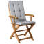 Set of 2 Garden Chairs with Cushions MAUI PREMIUM Acacia Wood-114623482