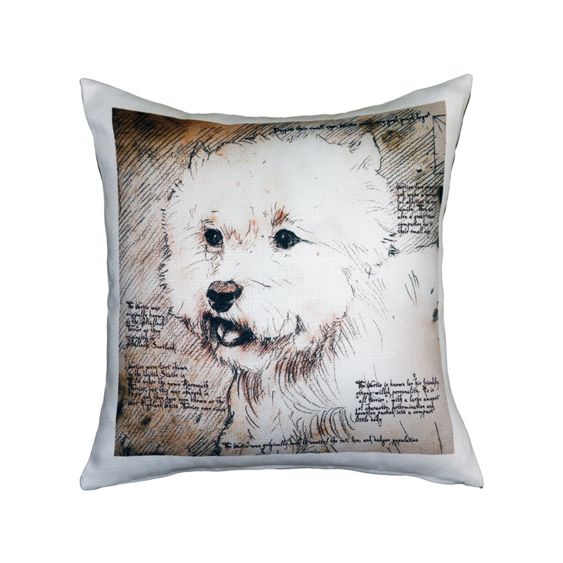 Coussin Westie Terrier