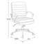 Fauteuil de direction à dossier moyen en similicuir-26638600