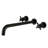 Kingston Brass Concord Two-Handle 3-Hole Wall Mount Roman Tub Faucet-54822247-60119954