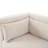 Beau DREAM MODULAR SECTIONAL PERFORMANCE FABRIC OATMEAL