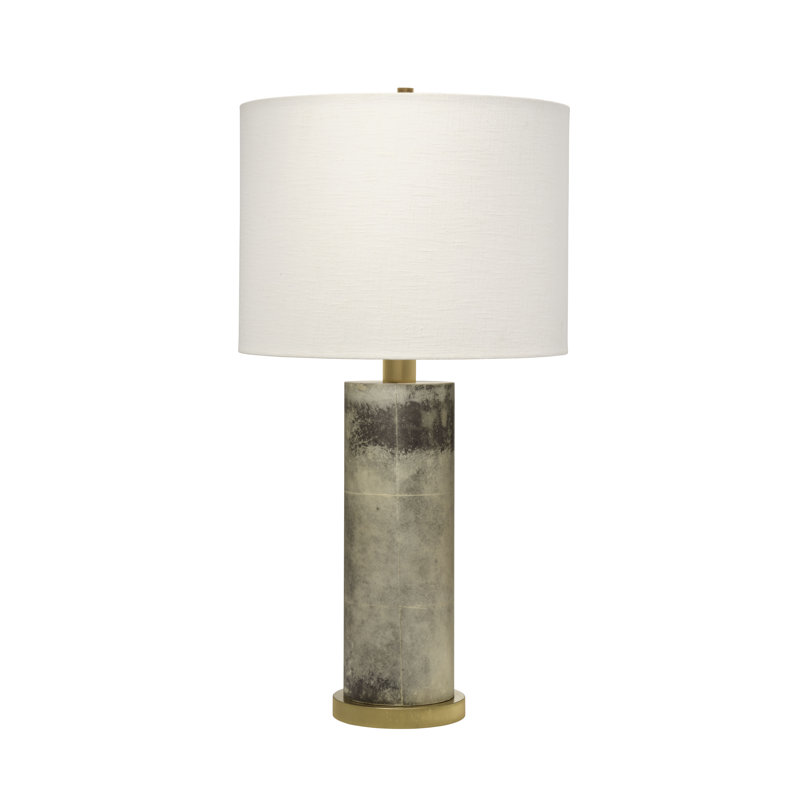 Lampe de table Rivet Vélin, gris
