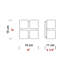 Abba 1-Light Flush Mount