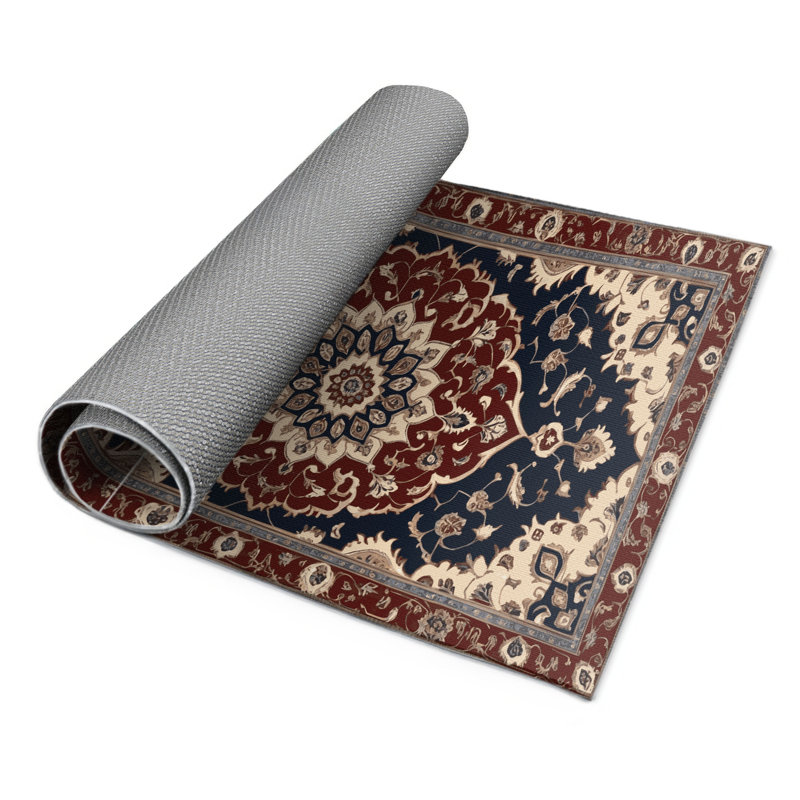 Tapis d'intérieur et d'extérieur brun Persian, Rectangulaire 2 pi x 3 pi