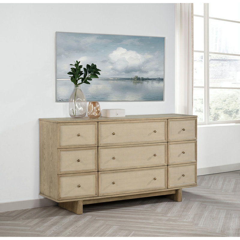 Commode 9 tiroirs Kimpton