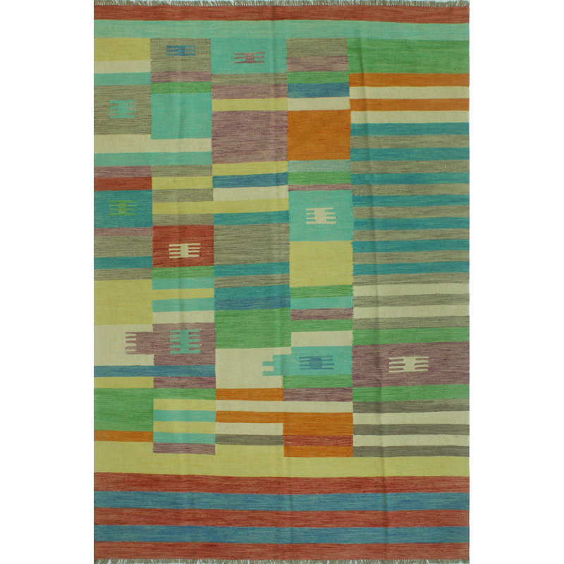 Brault Wool Geometric Indoor Rug