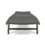 Chaise longue Banzai avec plateau coulissant