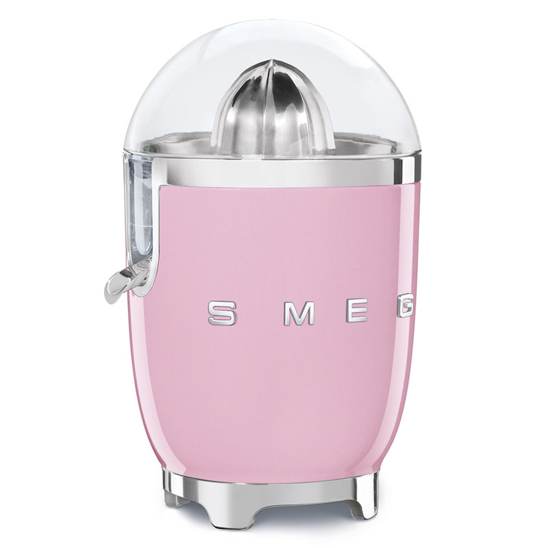 SMEG 50's Retro Style Citrus Juicer, Pink