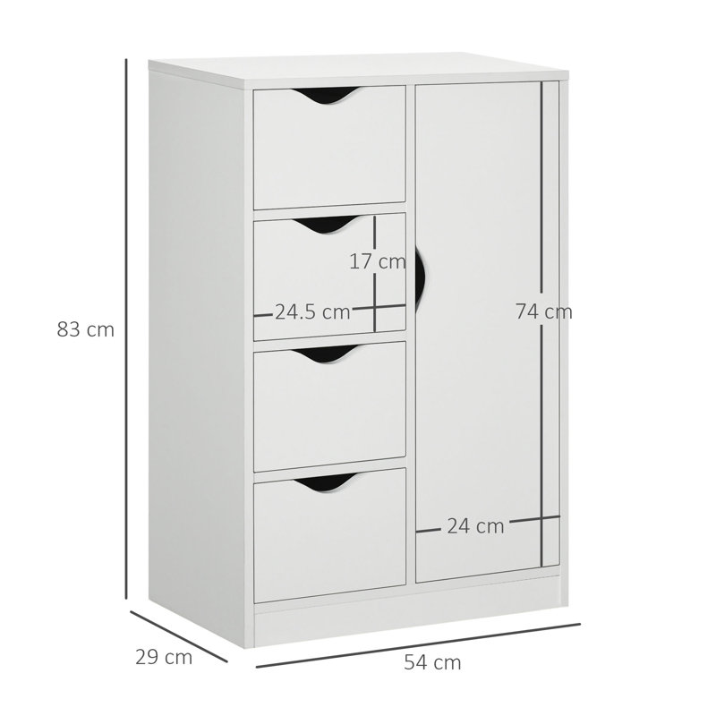 Mikinley Freestanding Bathroom Cabinet
