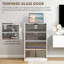 Cabinet multimédia, armoire stéréo à 4 niveaux,-579912533