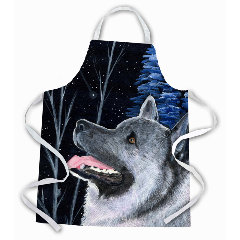 No Pattern Bib Apron
