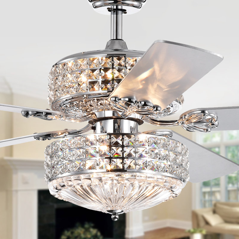 Pitzer 52'' Ceiling Fan with Light Kit
