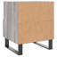 Vinny 40cm W Iron Bedside Table-1727785528