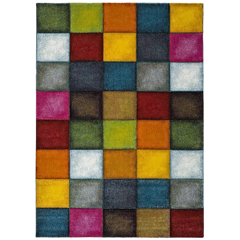 Aguilar Geometric Area Rug, Rectangle 120 X 170cm