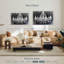Lustre en cristal grunge sur toile-900466926