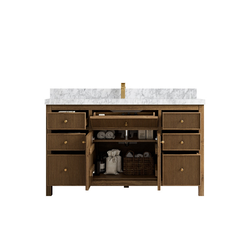 Ensemble de meuble-lavabo simple 60 po Sonoma