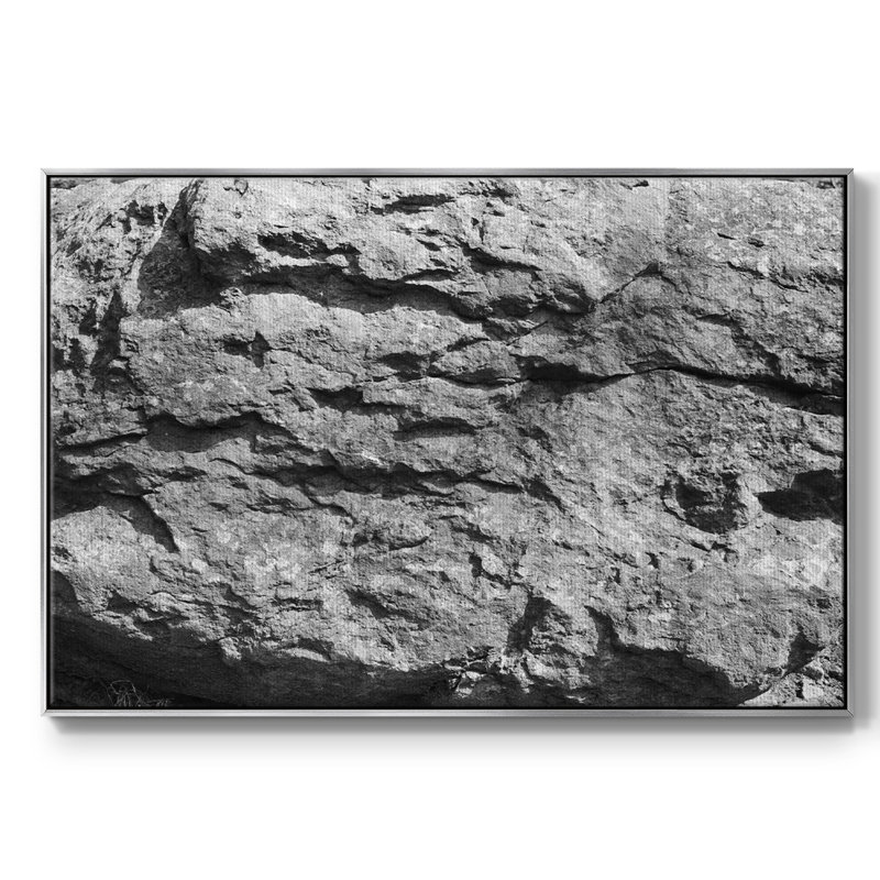 Found Textures XV - Toile encadrée de qualité supérieure - prête à être accrochée, H 17 po x l 25 po x P 2 po