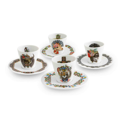 Love Who You Want Porcelain Espresso Cup and Saucer