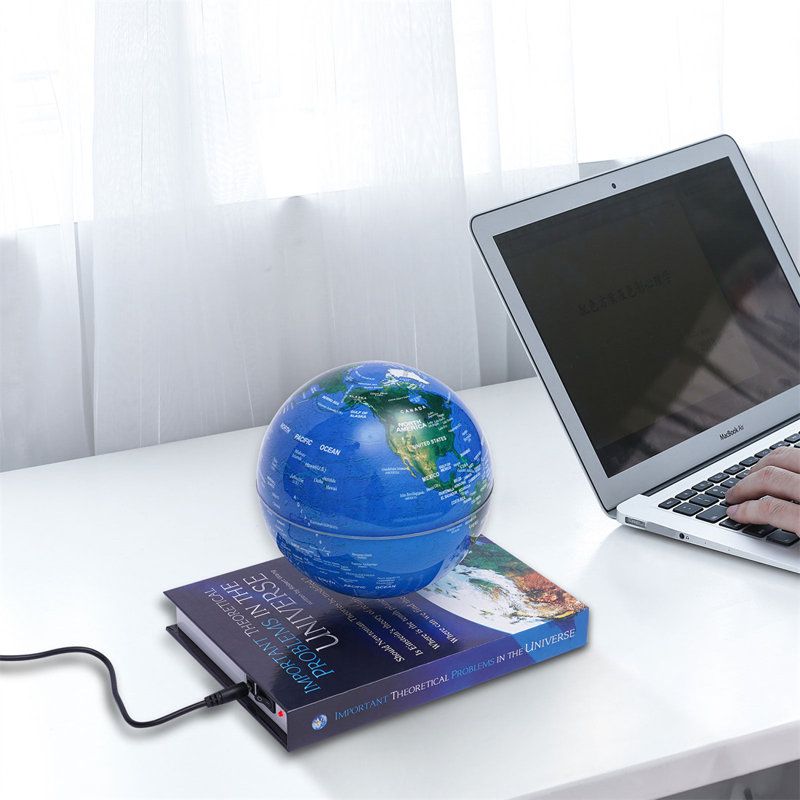 Globe terrestre à lévitation magnétique 6 "