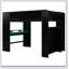 Wood Bunk Bed With Height-Adjustable Desk,Wardrobe,Ample Storage Space,And RGB Light-431734689