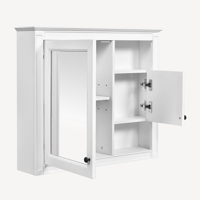 Armoire à pharmacie murale 32 "avec miroir
