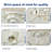Hexagon Metal Caged Flush Mount Ceiling Fan Light With Remote