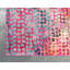 Tapis fuchsia à motif géométrique Patrocinia-40281362