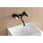 Kingston Brass Kingston Two-Handle 2-Hole Wall Mount Bathroom Faucet-101986836