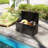 Decksplore 100 Gallons Water Resistant Resin Lockable Deck Box-120132568