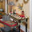 Courtly Check Stripe Console Table